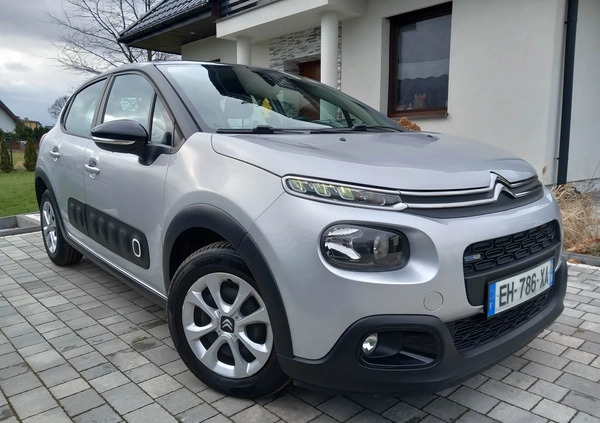 Citroen C3 cena 35900 przebieg: 44000, rok produkcji 2016 z Skawina małe 326